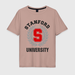 Мужская футболка хлопок Oversize Стэнфорд