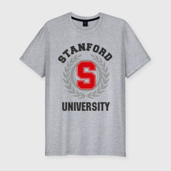 Мужская футболка хлопок Slim Стэнфорд