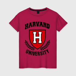 Женская футболка хлопок Гарвард