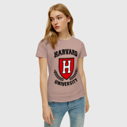Женская футболка хлопок Гарвард - фото 2