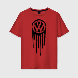 Женская футболка хлопок Oversize Volkswagen