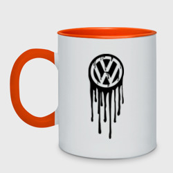 Кружка двухцветная Volkswagen