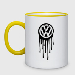 Кружка двухцветная Volkswagen