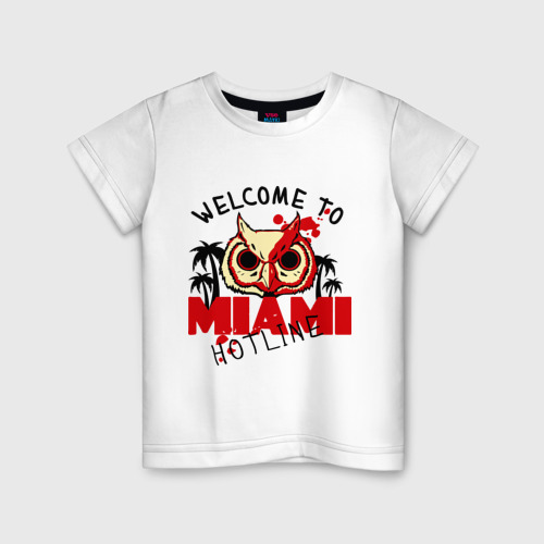 Детская футболка хлопок Hotline miami
