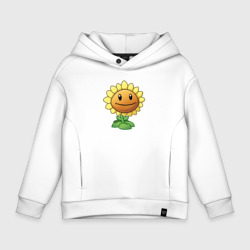 Детское худи Oversize хлопок Plants Vs Zombies