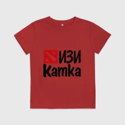 Детская футболка хлопок Изи катка