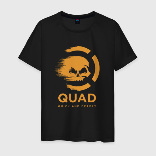 Мужская футболка хлопок QuaD - Quick and Deadly Фото 01 Мужская футболка хлопок QuaD - Quick and Deadly Фото 01