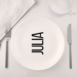 Набор: тарелка + кружка Юля - фото 2