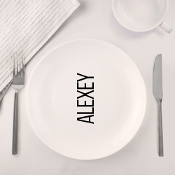 Набор: тарелка + кружка Алексей - фото 2