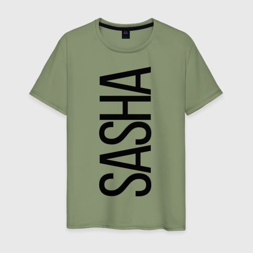 Мужская футболка хлопок Саша, цвет авокадо