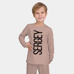 Детская пижама с лонгсливом хлопок Сергей - фото 2