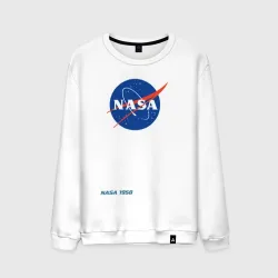 Мужской свитшот хлопок NASA