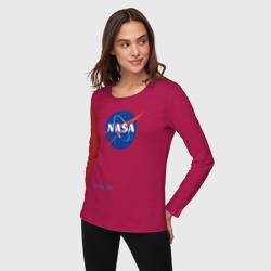 Женский лонгслив хлопок NASA - фото 2