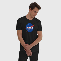 Мужская пижама хлопок NASA - фото 2