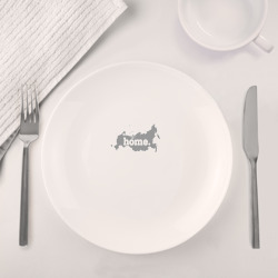 Набор: тарелка + кружка Home - Россия - фото 2