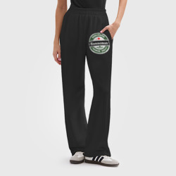 Женские брюки oversize без начеса хлопок Hanneman - фото 2