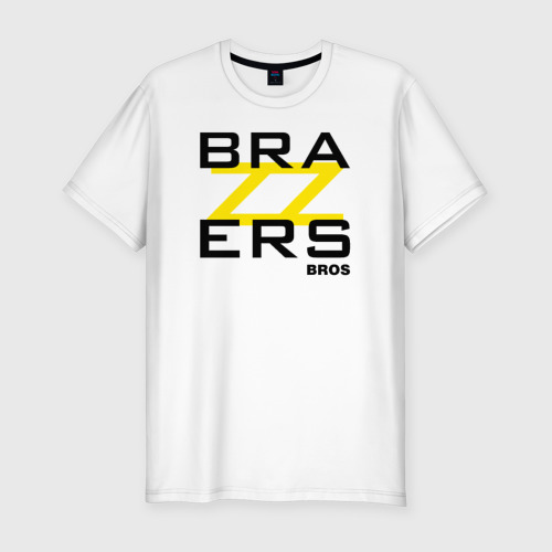Мужская футболка хлопок Slim Brazzers Bros