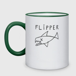 Кружка двухцветная Flipper