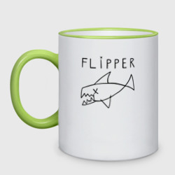 Кружка двухцветная Flipper
