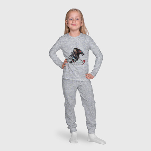 Детская пижама с лонгсливом хлопок с принтом The Witcher 3, фото #4