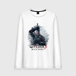 Мужской лонгслив хлопок The Witcher 3