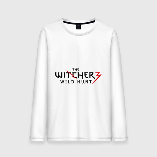 Мужской лонгслив хлопок The Witcher 3