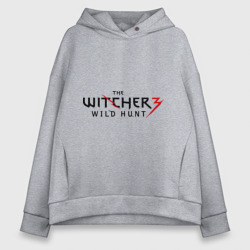 Женское худи Oversize хлопок The Witcher 3