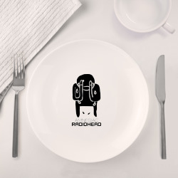 Набор: тарелка + кружка Radiohead - фото 2