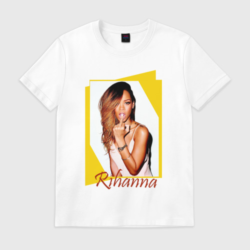 Мужская футболка хлопок Rihanna Фото 01 Мужская футболка хлопок Rihanna Фото 01