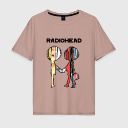 Мужская футболка хлопок Oversize Radiohead