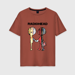 Женская футболка хлопок Oversize Radiohead
