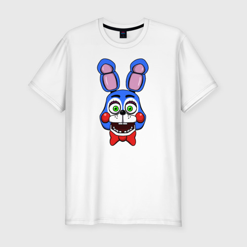 Мужская футболка премиум Toy Bonnie FNAF Фото 01 Мужская футболка премиум Toy Bonnie FNAF Фото 01