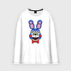 Мужской лонгслив oversize хлопок Toy Bonnie FNAF