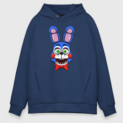 Мужское худи Oversize хлопок Toy Bonnie FNAF