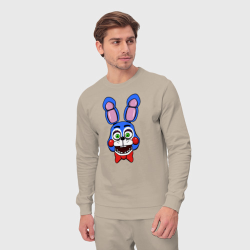 Мужской костюм хлопок Toy Bonnie FNAF, цвет миндальный - фото 5