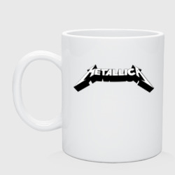 Кружка керамическая Логотип Metallica old logo