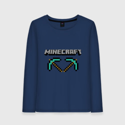 Женский лонгслив хлопок Minecraft