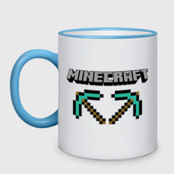 Кружка двухцветная Minecraft