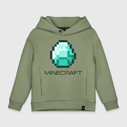 Детское худи Oversize хлопок Minecraft