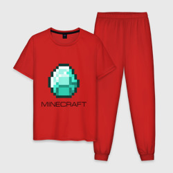 Мужская пижама хлопок Minecraft