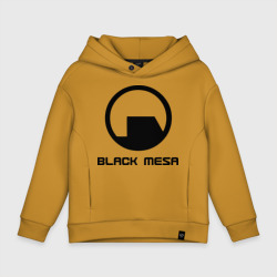 Детское худи Oversize хлопок Black Mesa