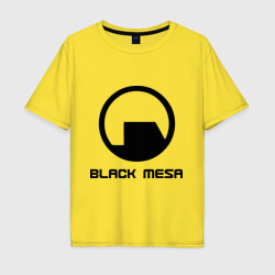 Мужская футболка хлопок Oversize Black Mesa