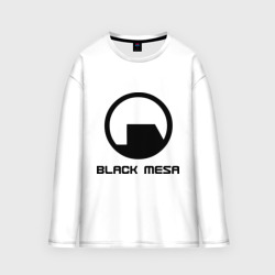 Мужской лонгслив oversize хлопок Black Mesa