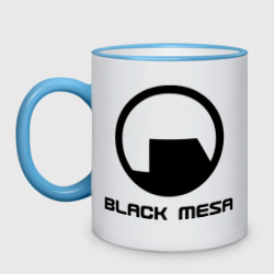 Кружка двухцветная Black Mesa