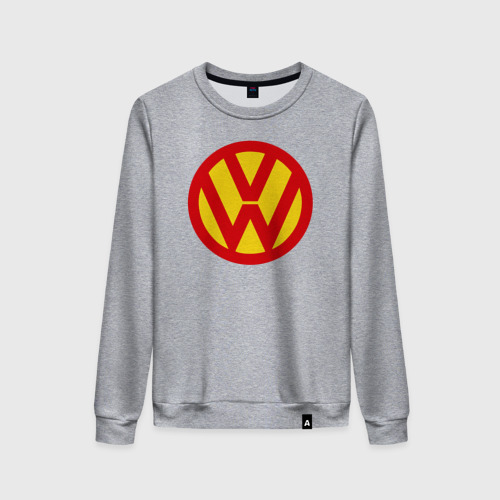 Женский свитшот хлопок Super Volkswagen, цвет меланж