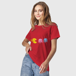 Светящаяся женская футболка Packman - фото 2