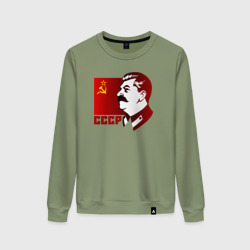 Женский свитшот хлопок Сталин