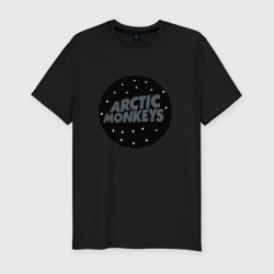 Arctic Monkeys – Мужская футболка хлопок Slim с принтом купить