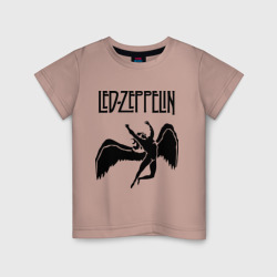 Детская футболка хлопок Led Zeppelin swan