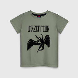 Детская футболка хлопок Led Zeppelin swan